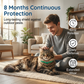 🥳💞Mais de 50 mil unidades vendidas!🌿🛡️ 50% de desconto! Coleira para animais de estimação com óleos essenciais naturais – 8 meses de proteção contra pulgas e carraças. À base de plantas, sem produtos químicos agressivos. Segura para cães e gatos! 🐾✨