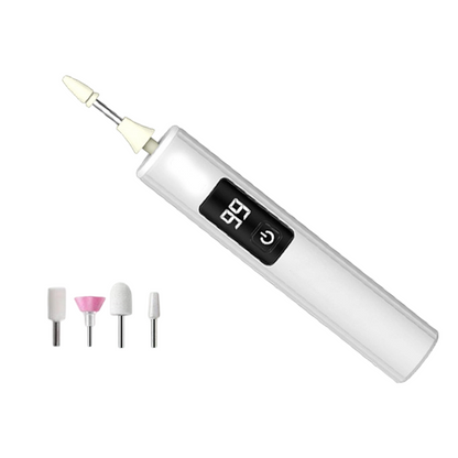 💎⚡ 50% DE DESCONTO! Pare de lutar com unhas grossas, ásperas e limas que não fazem nada! Esta máquina elétrica para unhas com 99 velocidades e 4 acessórios lixa-as, polindo-as em minutos, deixando-as suaves e com aspeto de salão!