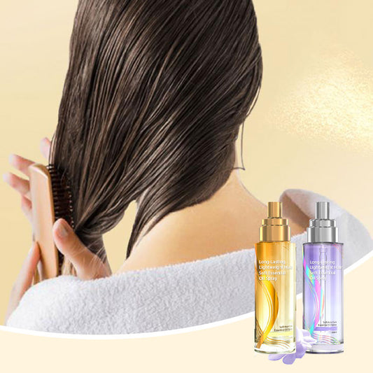 💆‍♀️50% de desconto por tempo limitado✨💨Spray de Óleo Essencial Amaciador Leve e Duradouro para Cabelos