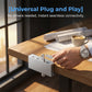 🥳PROMOÇÃO IMPERDÍVEL DE 2026🥳✨Hub USB 3.0 Clamp-On com 4 portas em liga de alumínio – Estação de ligação