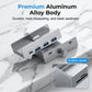 🥳PROMOÇÃO IMPERDÍVEL DE 2026🥳✨Hub USB 3.0 Clamp-On com 4 portas em liga de alumínio – Estação de ligação