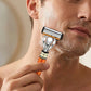 🎉Desconto de 50% no último dia🧔‍♂️ Produtos essenciais de barbear e cuidados para homem em 2026 🪒 Conjunto de recargas de lâminas de alta performance