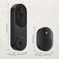 💐  50% OFF AGORA!   📱  Bella de porta HD inteligente – Acesso remoto e alertas instantâneos – vídeo cristalino, detecção de movimento e conversa bidirecional – perfeito para segurança doméstica 🚪