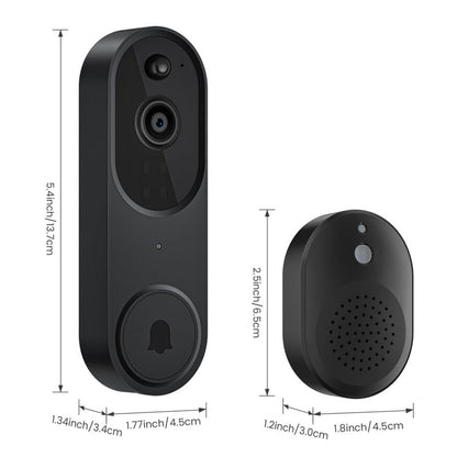 💐  50% OFF AGORA!   📱  Bella de porta HD inteligente – Acesso remoto e alertas instantâneos – vídeo cristalino, detecção de movimento e conversa bidirecional – perfeito para segurança doméstica 🚪