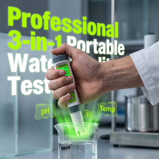 💥50% de desconto por tempo limitado💧🧪Caneta portátil para teste de qualidade da água