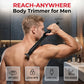 🥳 2026 venda quente 🥳💞 50K+ VENDIDO! 🪒💪  50% de desconto! Reach-Anywhere Body Trimmer – Peça extensível, cabeças de precisão. Corte as costas, peito e pernas você mesmo - não precisa de ajuda!   🧔✨