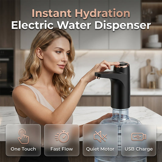 ⏳ ÚLTIMO DIA DE PROMOÇÃO 50% DE DESCONTO!! 📢 Dispensador elétrico de água recarregável