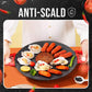 (💝PROMOÇÃO IMPERDÍVEL - 50% DE DESCONTO) Grelhador elétrico antiaderente com recipiente, para uso em interiores