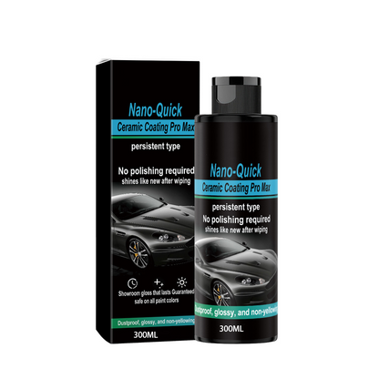🚗 Oferta limitada: -50 %! Spray nanocerâmico — Brilho intenso e efeito repelente de água ✨