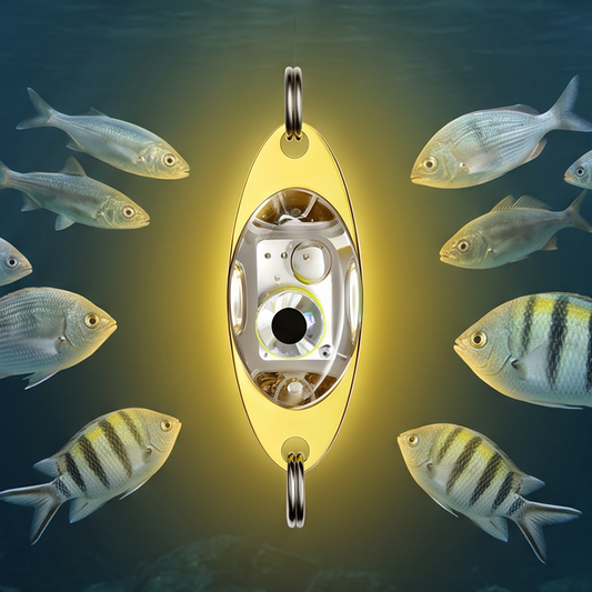 🥳PROMOÇÃO IMPERDÍVEL DE 2026🥳 Iscos de pesca subaquáticos com LED