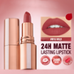 💋 Batom mate com duração de 24 horas – cor intensa e durabilidade inigualável! 💄✨🕒