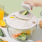 🔥 Promoção quente: 50% DE DESCONTO 🔥 Centrifugadora e cortador de salada multifunções 9 em 1 com grande capacidade