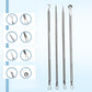 🥳PROMOÇÃO IMPERDÍVEL DE 2026🥳✨Kit de Ferramentas para Remoção de Cravos em Aço Inoxidável