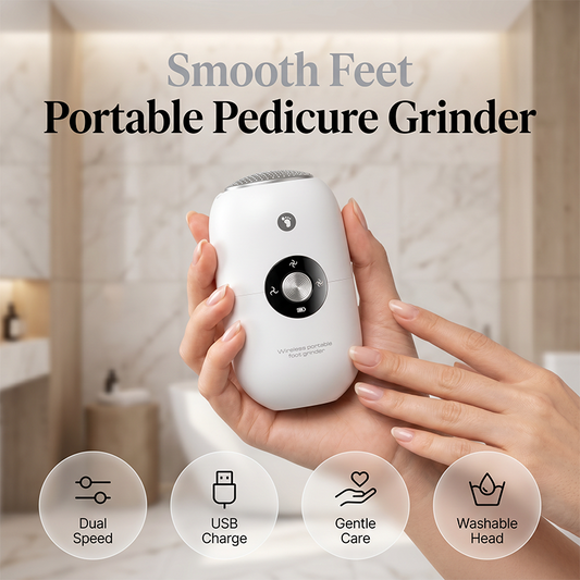 🦶Desconto de 50 % no último dia⚡💅Lixadora automática compacta para pedicure