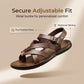 👡 50% DE DESCONTO! ☀️ Sandálias romanas para homem – Material sintético de alta qualidade – Sola flexível e tira ajustável, ideais para o verão e a praia