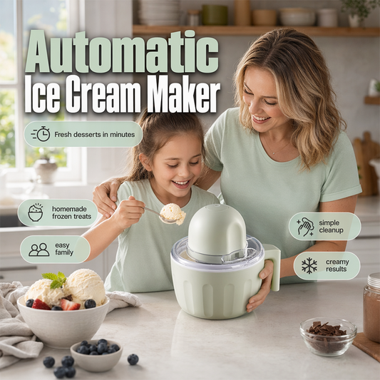 🍦PROMOÇÃO IMPERDÍVEL DE 2026🥳✨Máquina de gelados elétrica para crianças