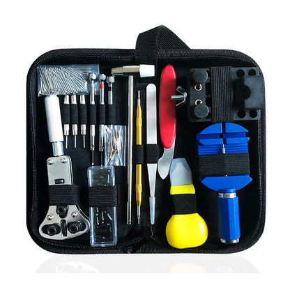 ❄️Summerfresh 50% de desconto!⌚Kit de ferramentas para reparação de relógios com 72/147 peças – Conjunto completo para troca de correias, ajuste do tamanho da bracelete e manutenção diária do relógio