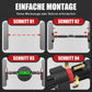 💪🚪 Barre de traction pour encadrement de porte – 50 % DE RÉDUCTION ! Base triangulaire antidérapante, double renfort à ressort – stable, sûre, sans perçage. 🔥🏠