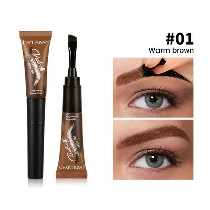 ✏️ 👁️ Tinta para sobrancelhas em tiras de 5 cores – À prova de água, sem desbotamento, com pigmentos de longa duração para uma definição precisa das sobrancelhas e looks de sobrancelhas selvagens sem esforço