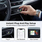 📱50% DE DESCONTO AGORA! 🔥【Plug and Play! Ligação sem fios 🔥 Adaptador sem fios 2 em 1 – iPhone e Android Auto, transforma o teu carro num cinema inteligente em segundos】
