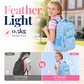 👧🎒Mochila escolar gira com vários bolsos para meninas