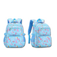 👧🎒Mochila escolar gira com vários bolsos para meninas