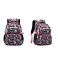 👧🎒Mochila escolar gira com vários bolsos para meninas