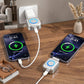 🌞Despertar de Verão: 50% de desconto!⚡Carregador super-rápido de 140 W com desligamento automático por IA – USB-C PD3.1 – Proteção inteligente da bateria – Universal para iPhone, MacBook e tablets