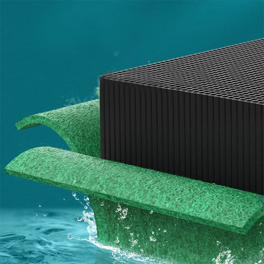🔥 Hoje, 50 % de desconto! 🐠 Cubos filtrantes de carvão ativado para aquários – filtragem eficiente da água com estrutura alveolar