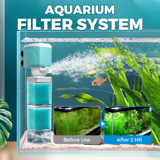 🐟Sistema de filtragem automático para aquários – Silencioso e eficiente