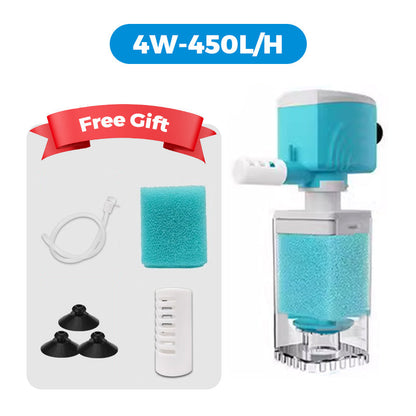 🐟Sistema de filtragem automático para aquários – Silencioso e eficiente