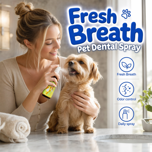 Spray refrescante para o hálito dos animais de estimação, 30 ml
