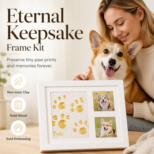 📢 📢 Desconto de 50 % no último dia🐶Kit DIY para impressões das mãos e dos pés do bebé