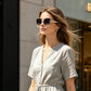 🌬️🕶️ Óculos de sol sem armação para mulher – Discretos no nariz, lentes polarizadas de alta qualidade, o acessório emblemático das minimalistas elegantes 🤍🏙️