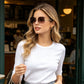 🌬️🕶️ Óculos de sol sem armação para mulher – Discretos no nariz, lentes polarizadas de alta qualidade, o acessório emblemático das minimalistas elegantes 🤍🏙️