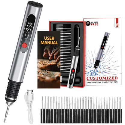 Kit de caneta de gravação de precisão recarregável sem fios