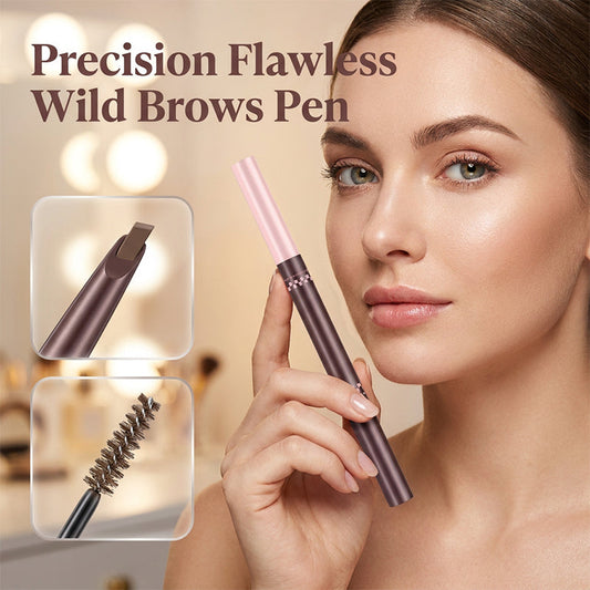 Caneta para sobrancelhas de duas pontas Flawless Wild Brows