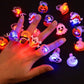 🎁Anel luminoso de LED para o Halloween😍 - Conjunto de 50 unidades