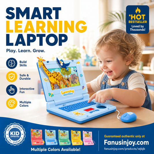 🎉 Promoção de 2026 — Mais de 28 000 unidades vendidas!💻 Portátil de brincar com simulação interativa 🎵
