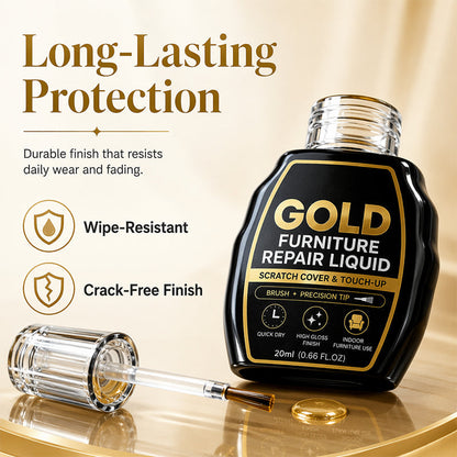 🥳PROMOÇÃO QUENTE 2026🥳💞MAIS DE 50 000 UNIDADES VENDIDAS!👵❤️  Tinta dourada para reparação de móveis