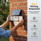 🌞💡Luz de segurança solar com sensor de movimento