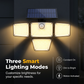 🌞💡Luz de segurança solar com sensor de movimento