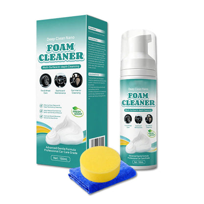 📢 📢 Desconto de 50 % no último dia🔥Espuma de limpeza para limpeza profunda do interior do automóvel