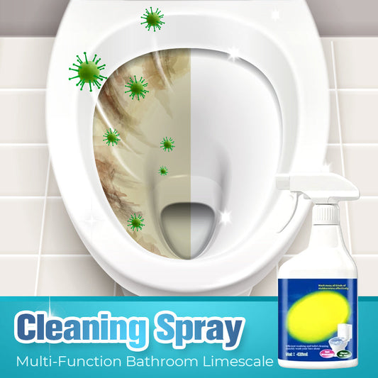 Spray multifunções para limpeza de calcário na casa de banho