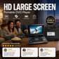 📺 Leitor portátil de DVD/EVD de 7,8" com resolução HD – Ecrã grande, recarregável e compatível com DVD/CD/USB/SD – Perfeito para casa e viagens 🔥 50% de desconto