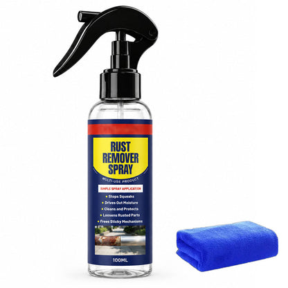 🥳 FAVORITO DE 2026 🥳 Spray antiferrugem e lubrificante – Restabelece instantaneamente o estado dos metais, previne a formação de ferrugem – Aplicação fácil com uma só mão! 🔧💨