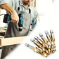 Conjunto de 6 brocas em espiral multifuncionais