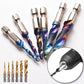 Conjunto de 6 brocas em espiral multifuncionais