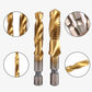 Conjunto de 6 brocas em espiral multifuncionais