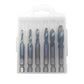 Conjunto de 6 brocas em espiral multifuncionais
